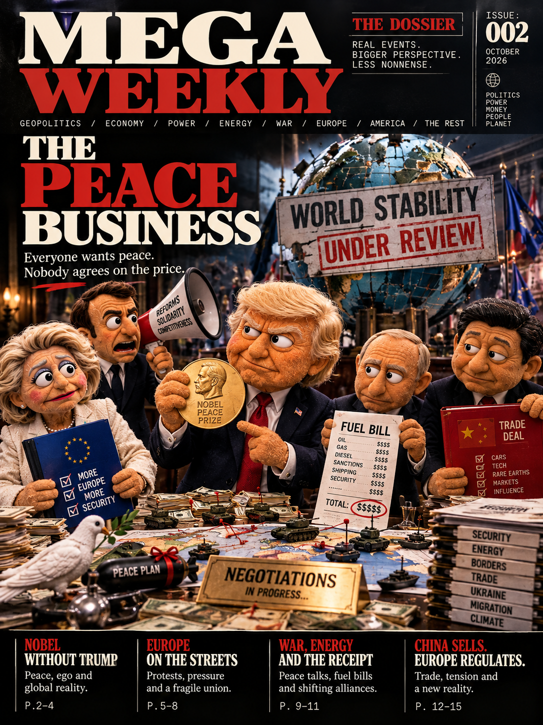 MEGA Weekly issue 3 cover